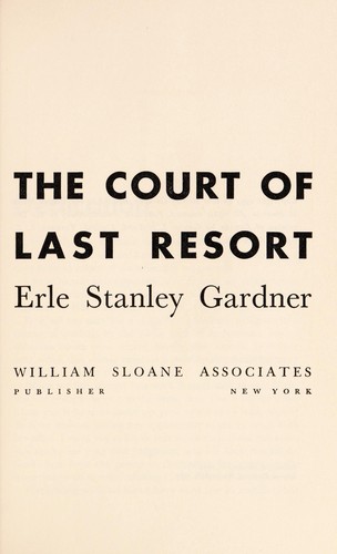 Cover of Court of Last Resort
