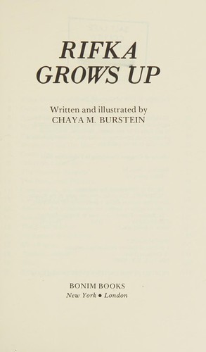 Cover of Rifka Grows Up