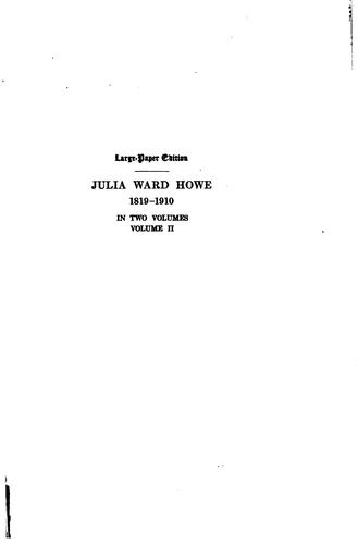 Cover of Julia Ward Howe