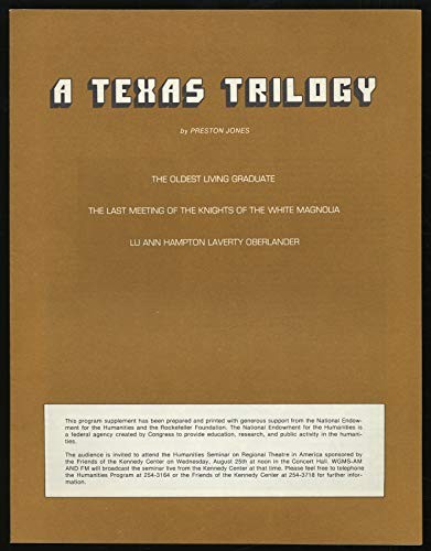 Cover of A Texas Trilogy