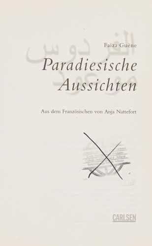 Cover of Paradiesische Aussichten