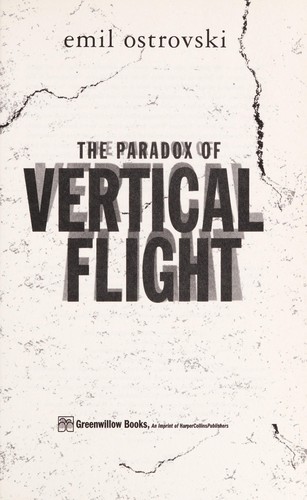 Cover of The Paradox of Vertical Flight