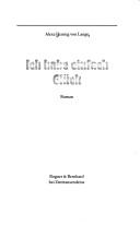 Cover of Ich habe einfach Glück