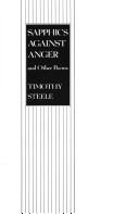 Cover of Sapphics Against Anger and Other Poems