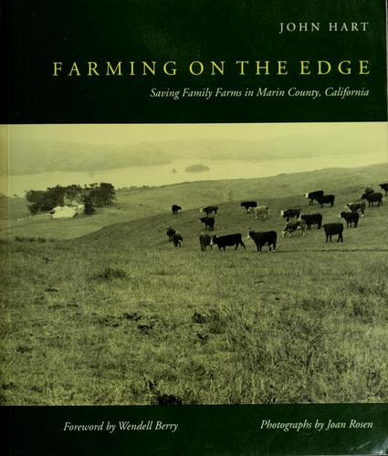 Cover of Farming on the Edge: Saving Family Farms in Marin County, California