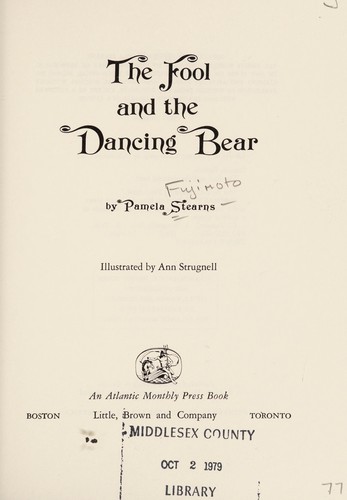 Cover of Fool and the Dancing Bear