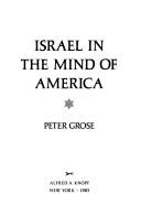 Cover of Israel in the Mind of America