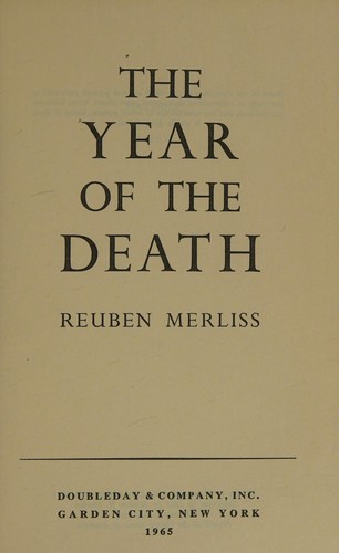 Cover of The Year of the Death