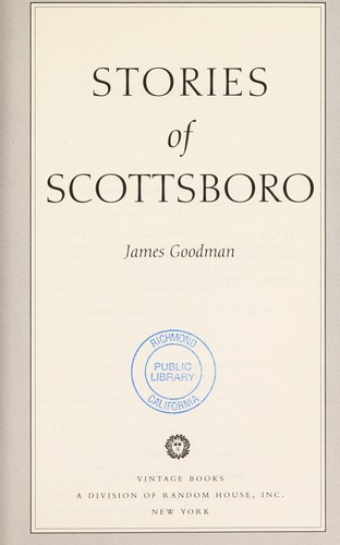 Cover of Stories of Scottsboro
