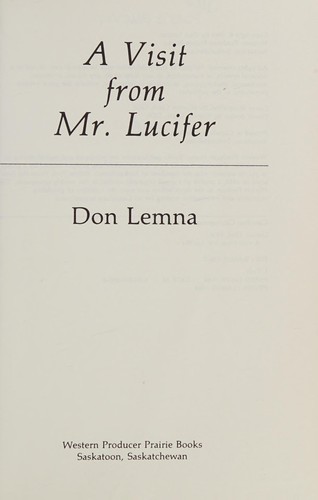 Cover of A Visit from Mr. Lucifer