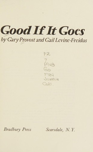 Cover of Good If It Goes