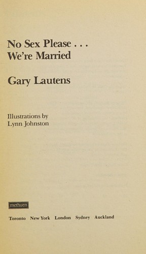 Cover of No Sex Please...We're Married