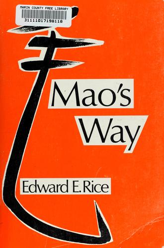 Cover of Mao's Way