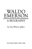 Cover of Waldo Emerson