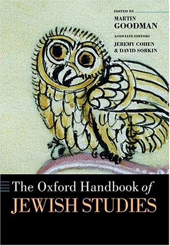 Cover of The Oxford Handbook of Jewish Studies