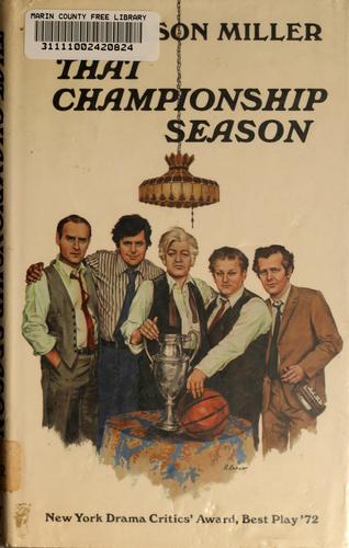 Cover of That Championship Season