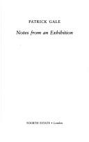 Cover of Notes from an Exhibition