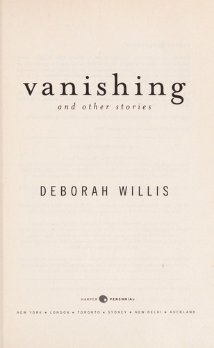 Cover of Vanishing and Other Stories