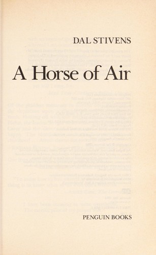 Cover of A Horse of Air