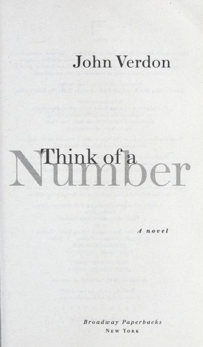 Cover of Think of a Number