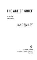 Cover of The Age of Grief