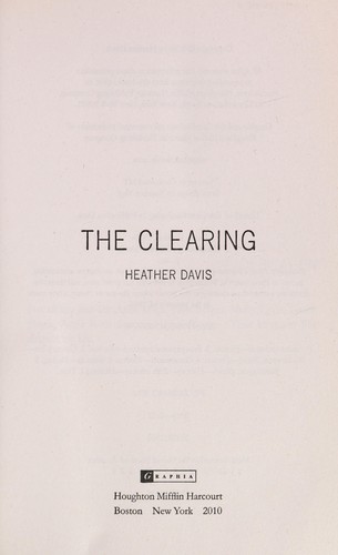 Cover of The Clearing
