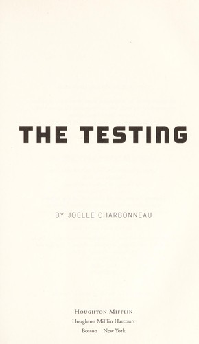 Cover of The Testing