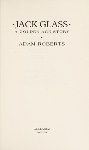 Cover of Jack Glass