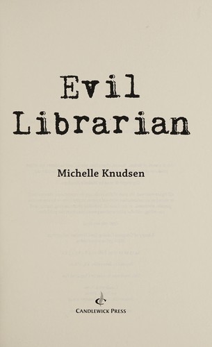 Cover of Evil Librarian