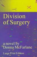 Cover of Division of Surgery