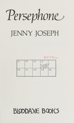 Cover of Persephone