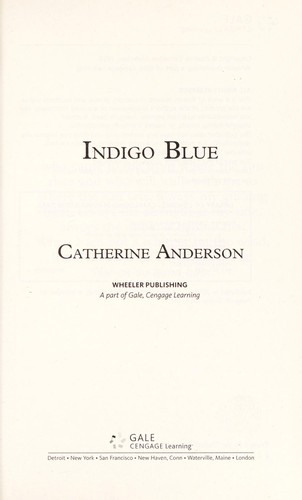 Cover of Indigo Blue