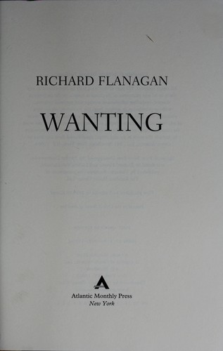 Cover of Wanting