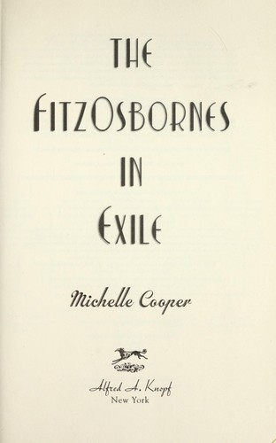 Cover of The FitzOsbornes in Exile