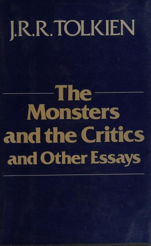 Cover of The Monsters and the Critics and Other Essays