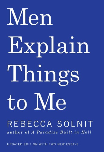 Cover of Men Explain Things to Me
