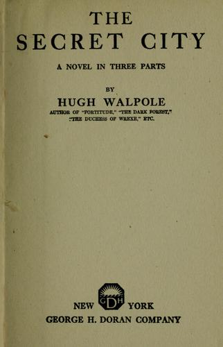 Cover of The Secret City