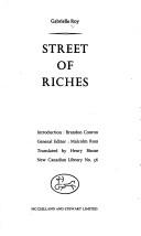 Cover of Street of Riches