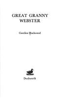 Cover of Great Granny Webster