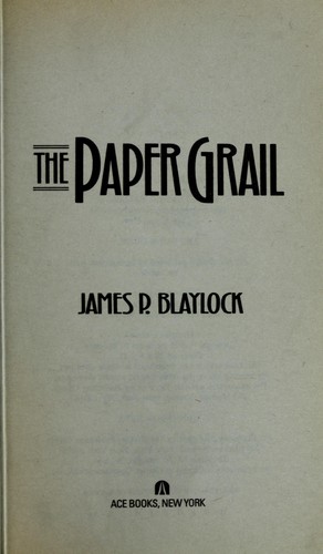 Cover of The Paper Grail