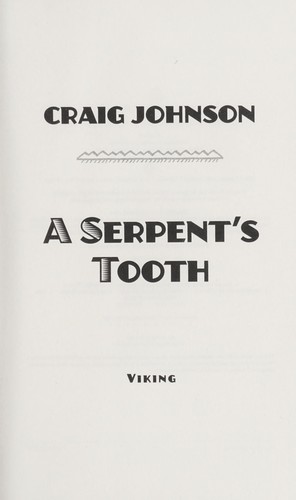 Cover of A Serpent's Tooth