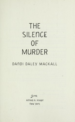 Cover of The Silence of Murder