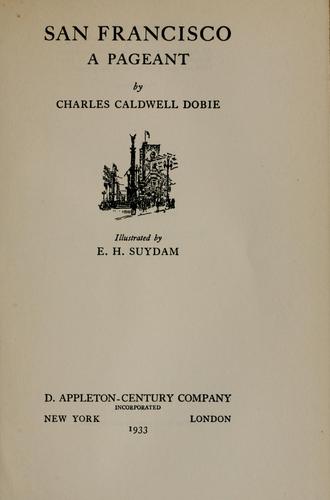 Cover of San Francisco A Pageant