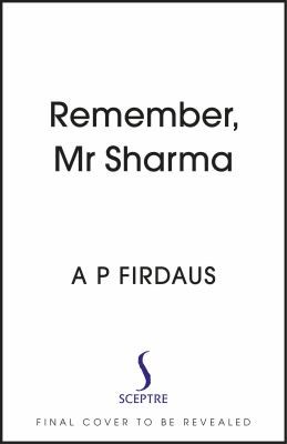 Cover of Remember, Mr Sharma