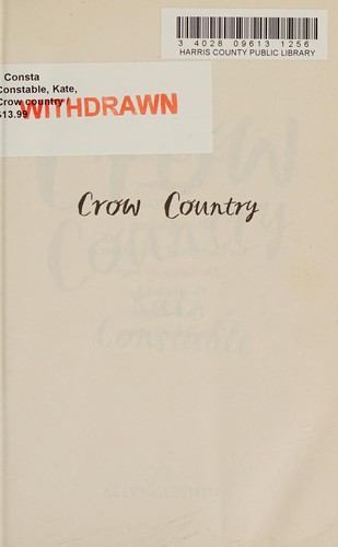 Cover of Crow Country