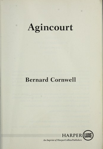 Cover of Agincourt