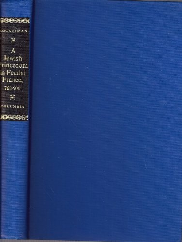 Cover of A Jewish Princedom in Feudal France, 768-900