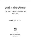Cover of Forth to the Wilderness