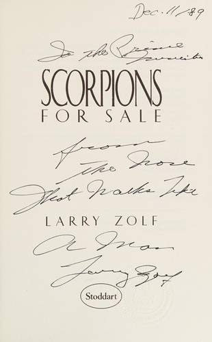 Cover of Scorpions for Sale