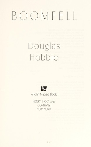 Cover of Boomfell